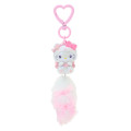 Japan Sanrio Original Dangling Tail Mascot Strap - Hello Kitty : Milky Kitten - 1