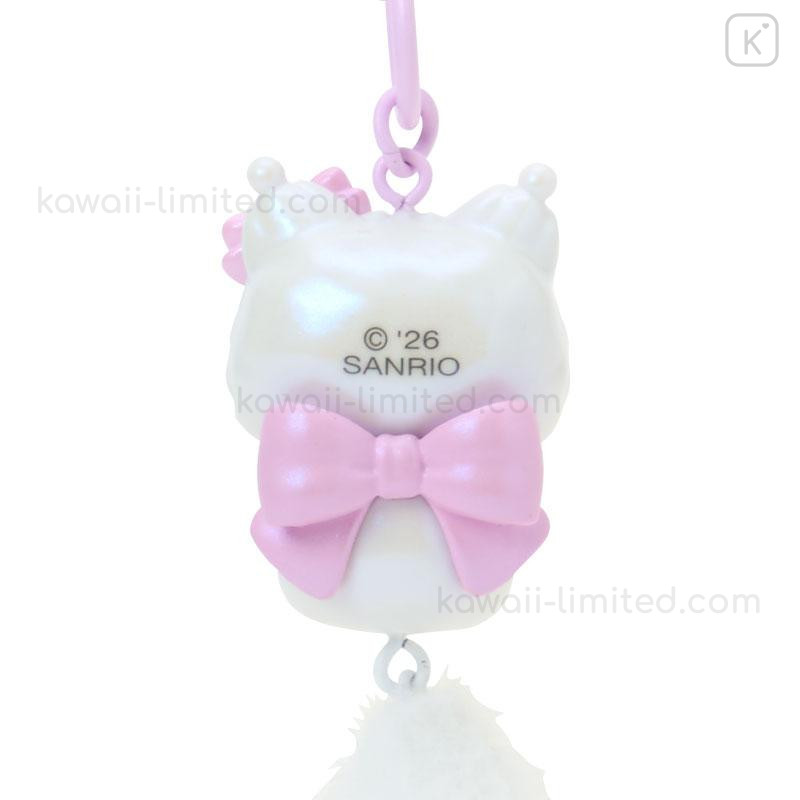 Japan Sanrio Original Dangling Tail Mascot Strap - Kuromi : Milky