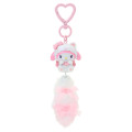 Japan Sanrio Original Dangling Tail Mascot Strap - My Melody : Milky Kitten - 1