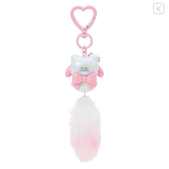 Japan Sanrio Original Dangling Tail Mascot Strap - My Melody : Milky Kitten - 2