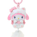 Japan Sanrio Original Dangling Tail Mascot Strap - My Melody : Milky Kitten - 3