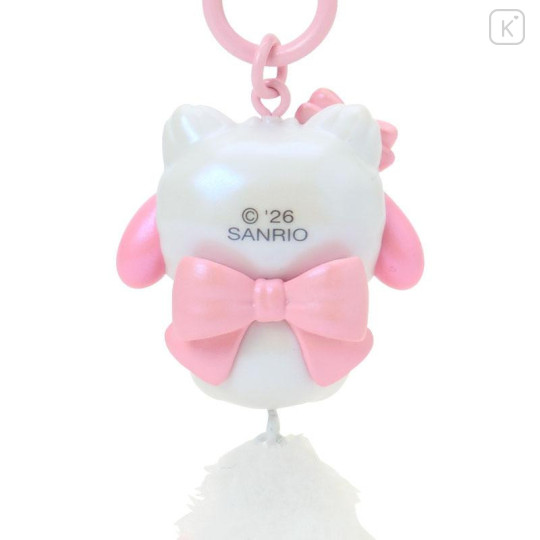 Japan Sanrio Original Dangling Tail Mascot Strap - My Melody : Milky Kitten - 4