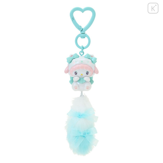 Japan Sanrio Original Dangling Tail Mascot Strap - My Sweet Piano : Milky Kitten - 1
