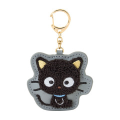 Japan Sanrio Sagara Embroidery Keychain - Chococat : Sitting