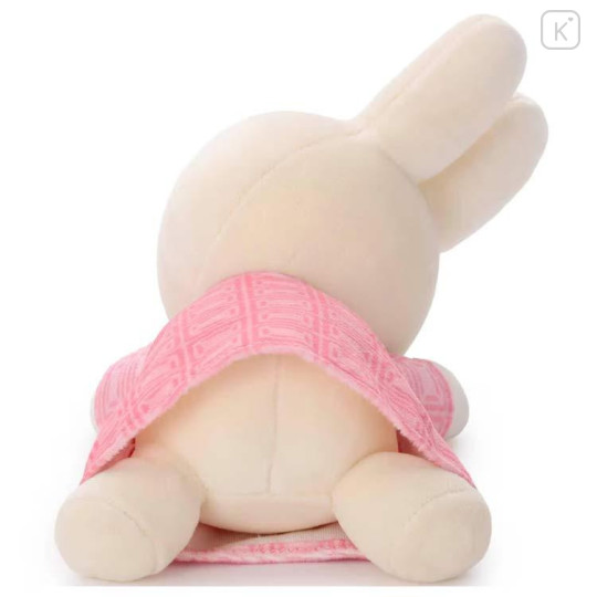 Japan Miffy Sleeping Friend Plush Toy (S) - Miffy : Strawberry Chocolate - 4