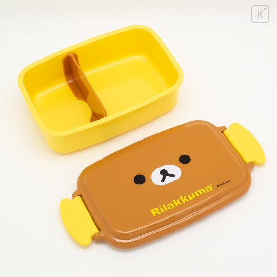 Japan San-X Bento Lunch Box 500ml - Rilakkuma : Face Classic - 2