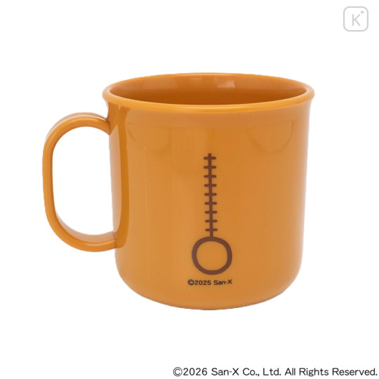 Japan San-X Plastic Cup - Rilakkuma : Face Classic - 2