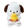 Japan Sanrio Original Plush Toy - Pochacco Loves Pee-chans : Happy Birthday - 1