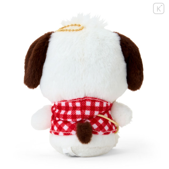Japan Sanrio Original Mascot Holder - Pochacco Loves Pee-chans : Happy Birthday - 3