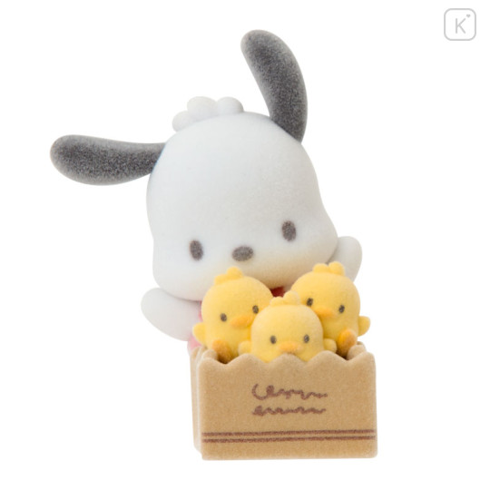 Japan Sanrio Original Secret Mascot Figure - Pochacco Loves Pee-chans Flocked Happy Birthday Blind Box - 2