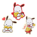 Japan Sanrio Original Sticker Set - Pochacco Loves Pee-chans Happy Birthday - 3