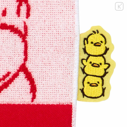 Japan Sanrio Original Petit Towel Handkerchief - Pochacco : Pochacco Loves Pee-chans - 3