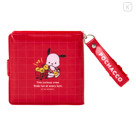 Japan Sanrio Original Vinyl Wallet - Pochacco Loves Pee-chans - 2