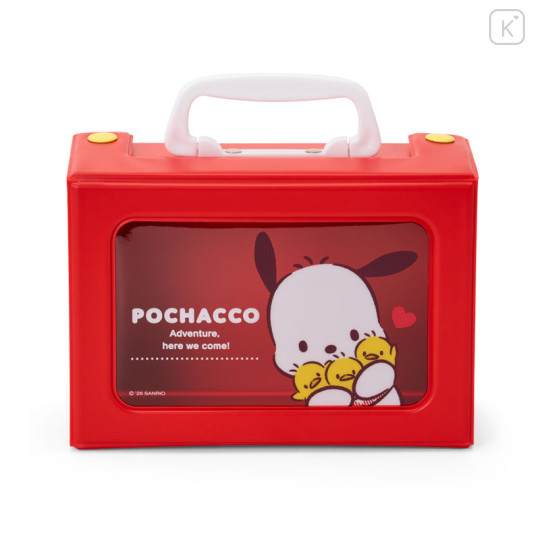 Japan Sanrio Original Accessory Case - Pochacco Loves Pee-chans : Trunk Case - 1