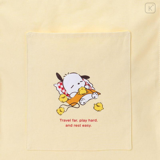 Japan Sanrio Original Tote Bag - Pochacco Loves Pee-chans - 5