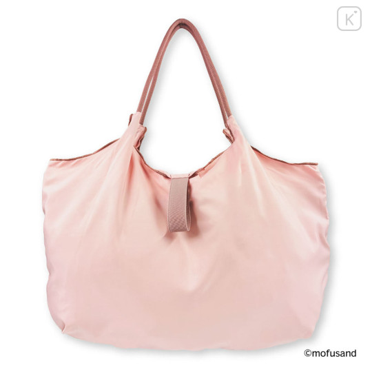 Japan Mofusand Embroidered Eco Shopping Bag - Mofusand Botanical Rabbit Cat - 4