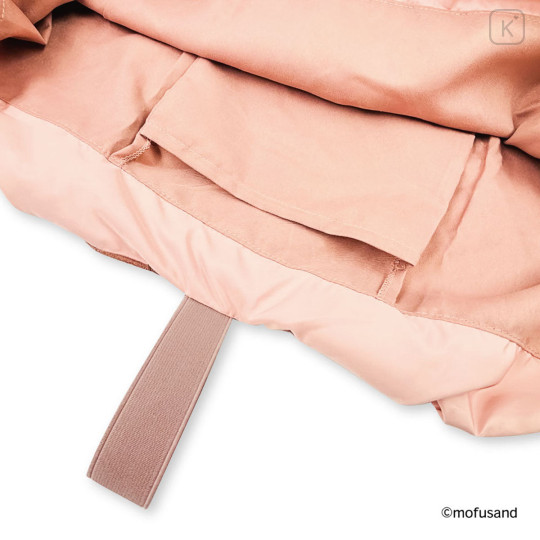 Japan Mofusand Embroidered Eco Shopping Bag - Mofusand Botanical Rabbit Cat - 5