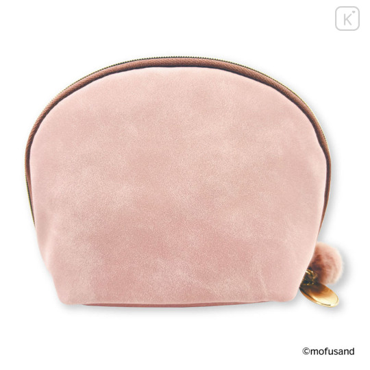 Japan Mofusand Round Pouch - Mofusand Botanical Rabbit Cat - 4