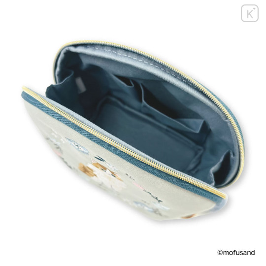 Japan Mofusand Round Pouch - Mofusand Botanical Long-haired Norwegian Forest Cat - 5