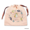 Japan Mofusand Drawstring Bag - Mofusand Botanical Rabbit Cat - 4