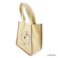 Japan Mofusand Embroidered Mini Tote Bag - Mofusand Botanical Squirrel Cat - 4