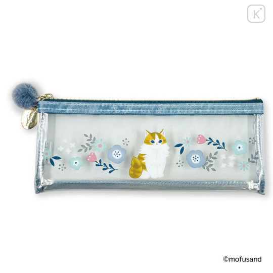 Japan Mofusand Toothbrush Set - Mofusand Botanical Long-haired Norwegian Forest Cat - 1