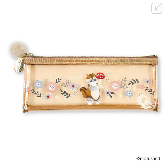 Japan Mofusand Toothbrush Set - Mofusand Botanical Squirrel Cat - 1