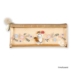 Japan Mofusand Toothbrush Set - Mofusand Botanical Squirrel Cat