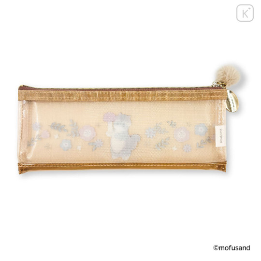 Japan Mofusand Toothbrush Set - Mofusand Botanical Squirrel Cat - 4