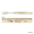 Japan Mofusand Toothbrush Set - Mofusand Botanical Squirrel Cat - 5