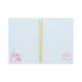 Japan Mofusand Hibiya Kadan B6 Ring Notebook - Flora Cat Bloom - 2