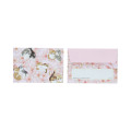 Japan Mofusand Hibiya Kadan Mini Letter Set - Sakura Flora Cat Cherry Blossom - 4