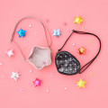 Japan Chiikawa Clear Pochette Crossbody Shoulder Bag - Chiikawa : Super Magical Chiikawa Clear Window Black Heart - 3
