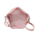 Japan Chiikawa Clear Pochette Crossbody Shoulder Bag - Chiikawa : Super Magical Chiikawa Clear Window Pink Heart - 1