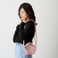 Japan Chiikawa Clear Pochette Crossbody Shoulder Bag - Chiikawa : Super Magical Chiikawa Clear Window Pink Heart - 5