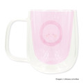 Japan Chiikawa Double Wall Glass Mug - Chiikawa : Face - 5