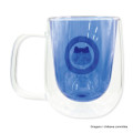 Japan Chiikawa Double Wall Glass Mug - Hachiware : Face - 5