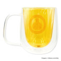 Japan Chiikawa Double Wall Glass Mug - Usagi : Face - 5