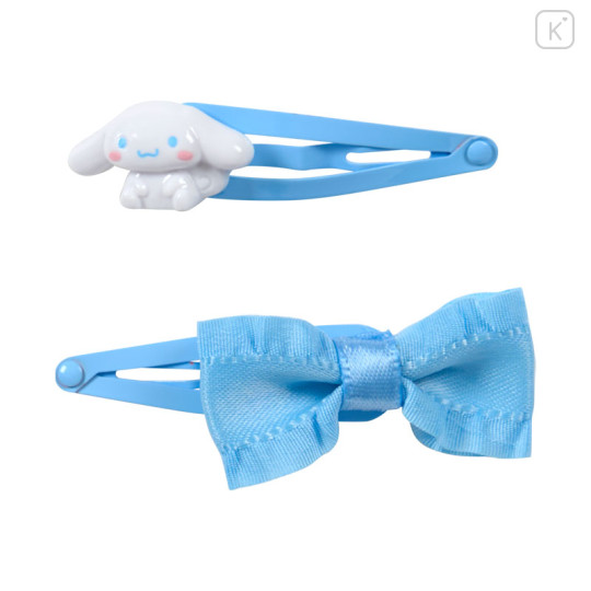Japan Sanrio Original Hairpin Set - Cinnamoroll : Ribbon - 1