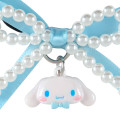 Japan Sanrio Original Kids Hair Tie - Cinnamoroll : Swaying Charm Bead Ribbon - 2