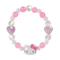 Japan Sanrio Original Kids Beaded Bracelet - Hello Kitty : Face Aurora - 1