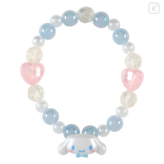Japan Sanrio Original Kids Beaded Bracelet - Cinnamoroll : Face Aurora - 1