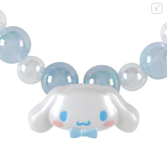 Japan Sanrio Original Kids Beaded Bracelet - Cinnamoroll : Face Aurora - 2