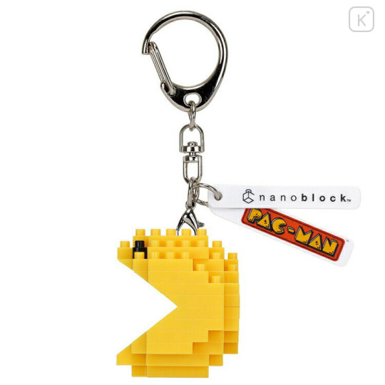 Japan Pac-Man Nanoblock n-fig Keychain - Retro Pac-Dot - 1