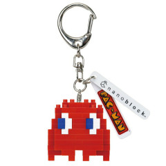 Japan Pac-Man Nanoblock n-fig Keychain - Ghost Blinky Red