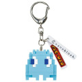 Japan Pac-Man Nanoblock n-fig Keychain - Ghost Inky Blue - 1