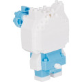 Japan Sanrio Nanoblock n-fig Keychain - Hello Kitty : Blue - 5