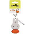Japan Miffy Nanoblock n-fig Keychain - Miffy : Orange - 2