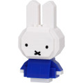Japan Miffy Nanoblock n-fig Keychain - Miffy : Blue - 4