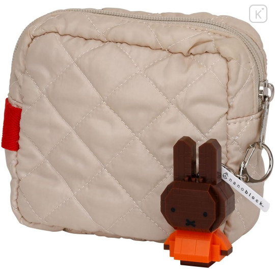 Japan Miffy Nanoblock n-fig Keychain - Miffy : Melanie - 3